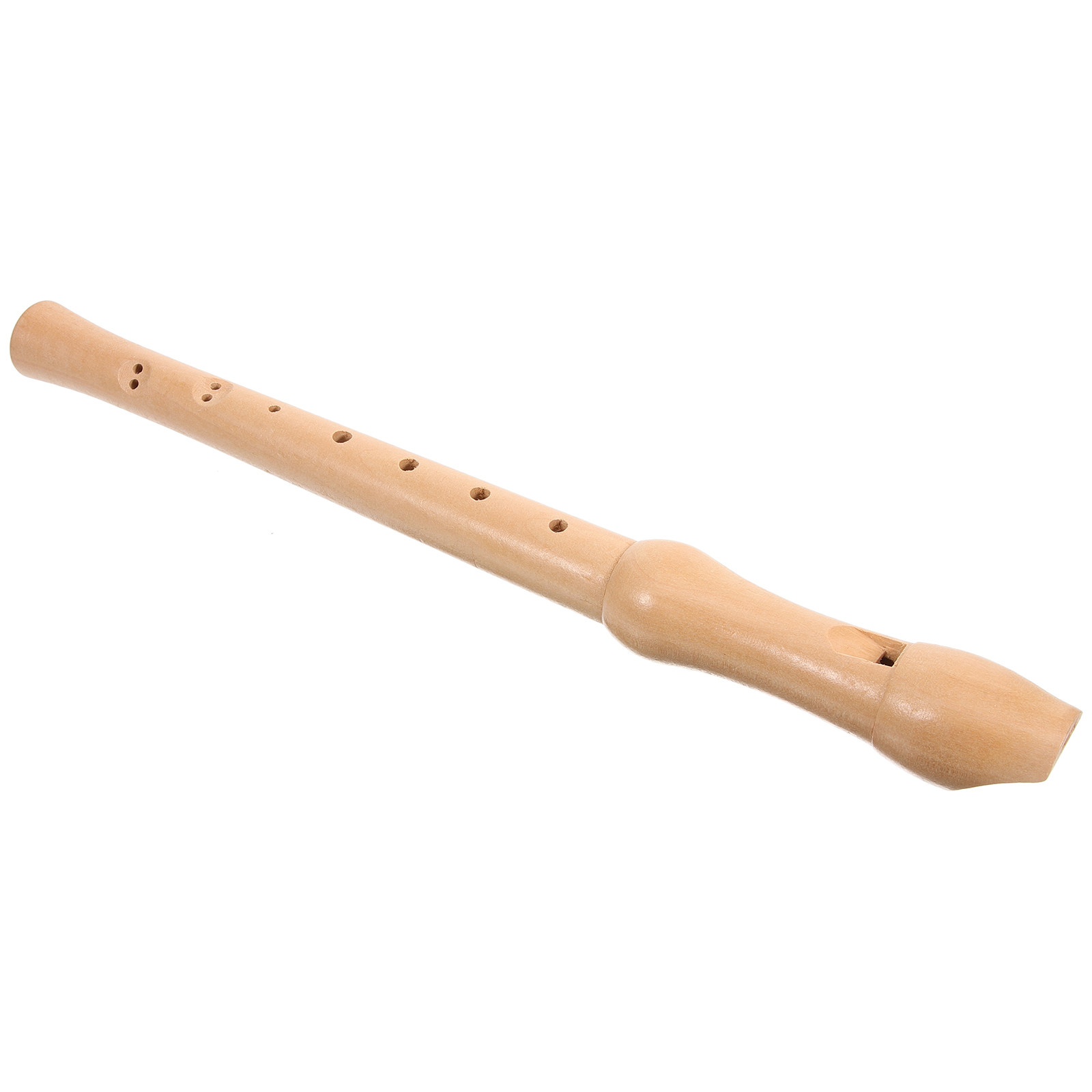 Musical Instrument A Recorder - 8개의 구멍이 있는 나무 재질의 리코더