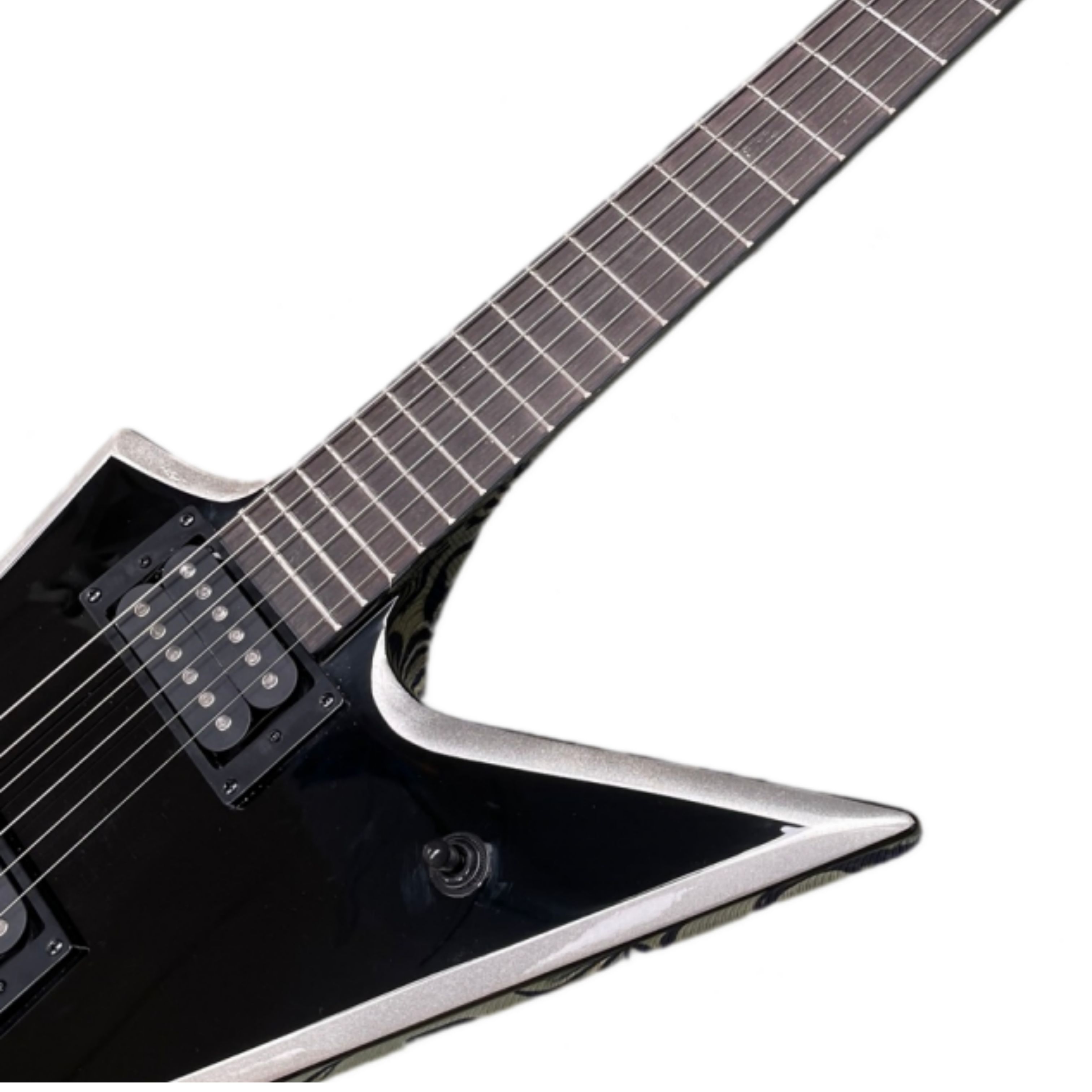 Electric Guitar Beginner - 베스트셀러 미니멀리스트 블랙 일렉트릭 기타, 로즈우드