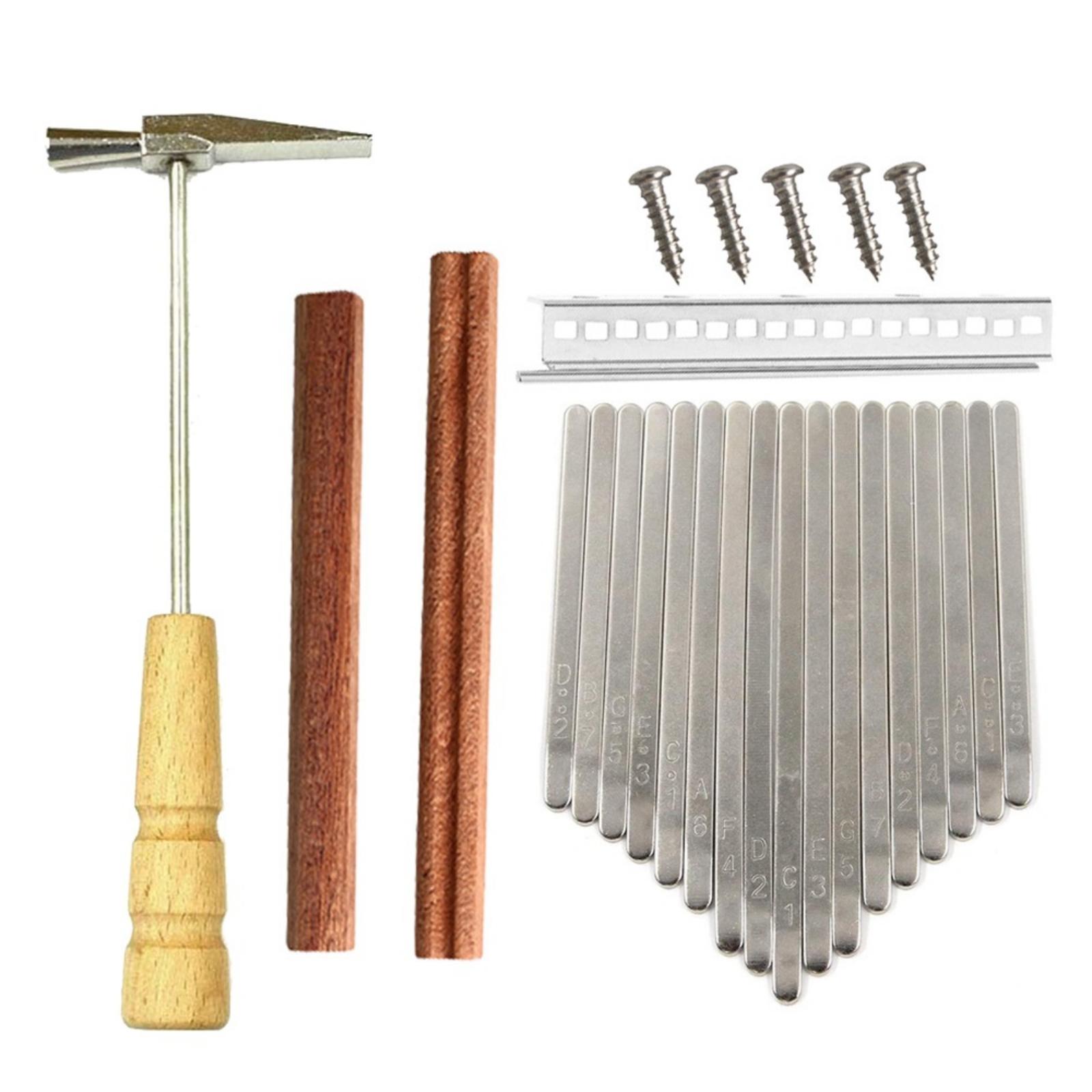 Musical Instrument Diy - DIY 칼림바 엄지 피아노 17키 실버