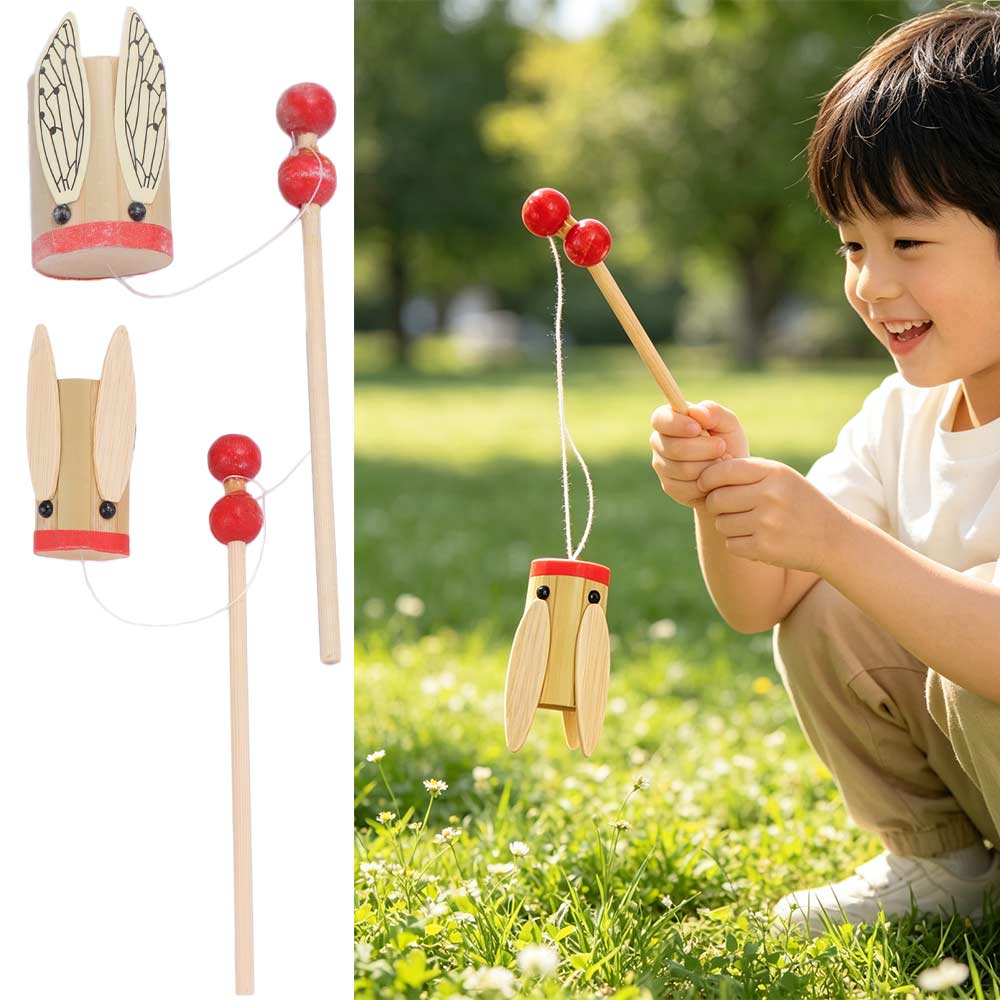 전통 중국식 대나무 매미 장난감 흔들림 디자인 DIY  - Musical Instrument You Shake 리뷰 및 가격