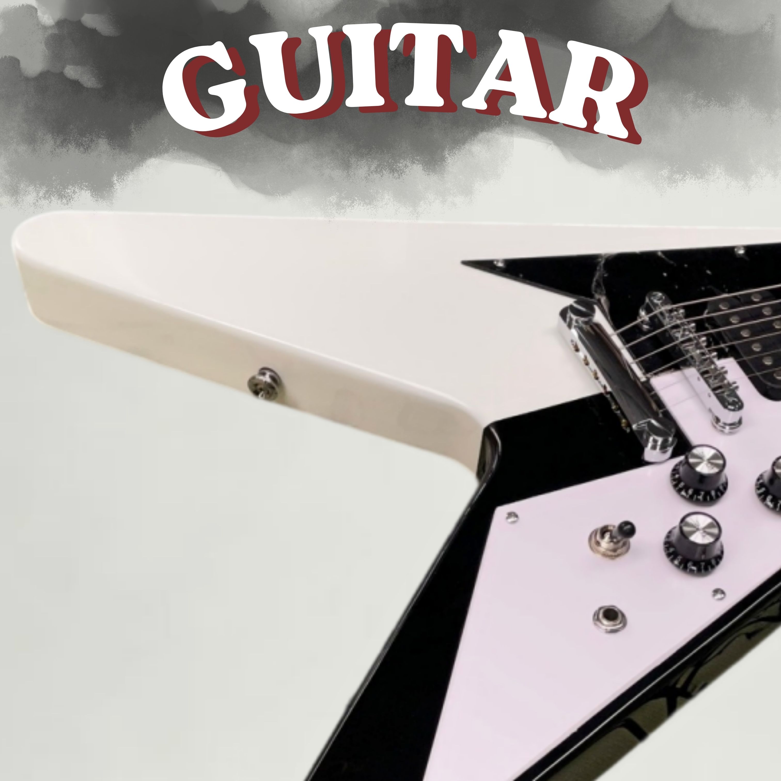 6현 솔리드 바디 일렉트릭 기타, 광택 처리된 검은색과 - Electric Guitar Beginner 리뷰 및 가격