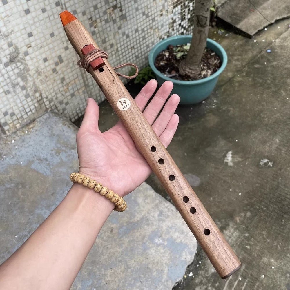 B/C/D/E/F 톤 목재 수직 플루트 휴대용 반주 힐 - Musical Instrument A Recorder 리뷰 및 가격