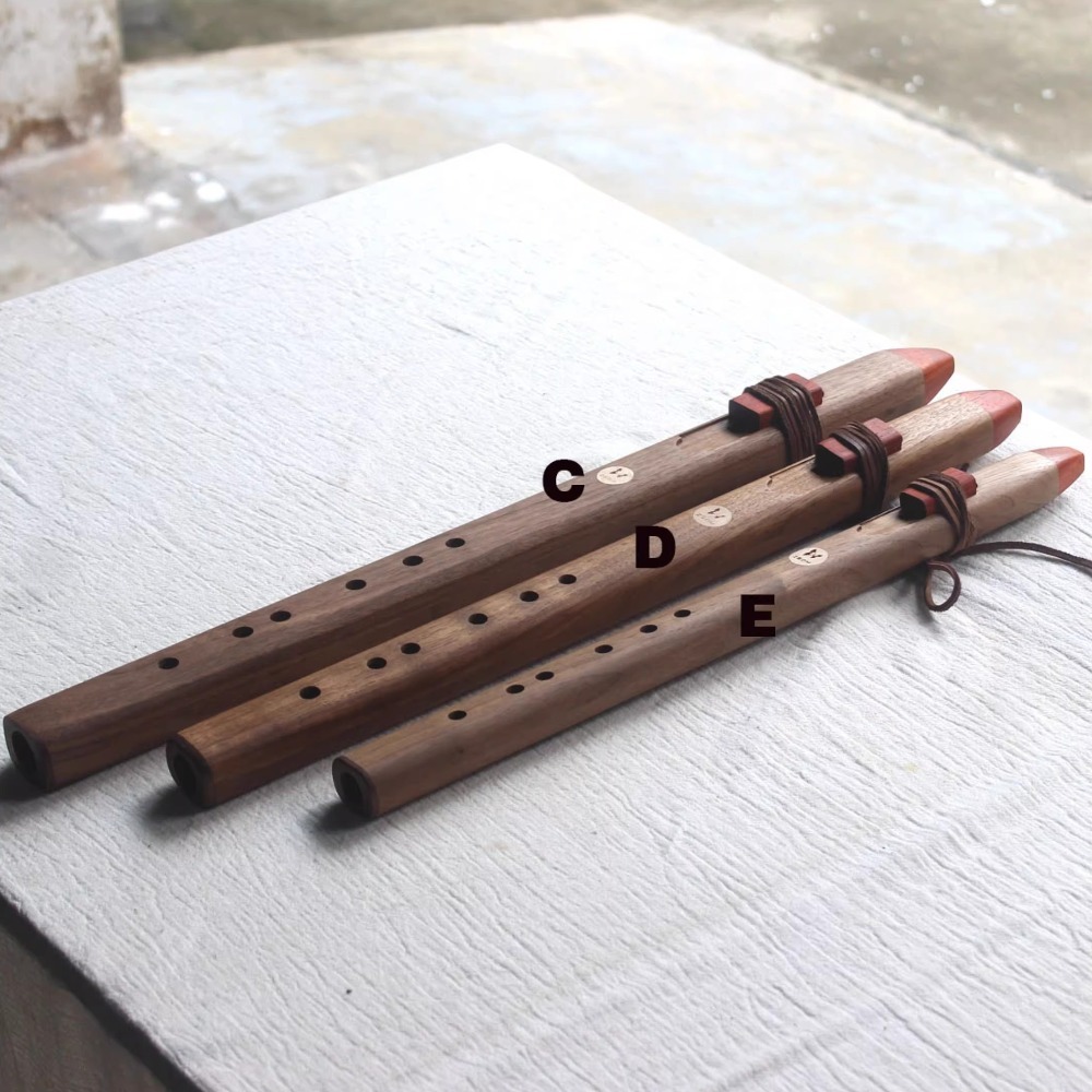 B/C/D/E/F 톤 목재 수직 플루트 휴대용 반주 힐 - Musical Instrument A Recorder 리뷰 및 가격