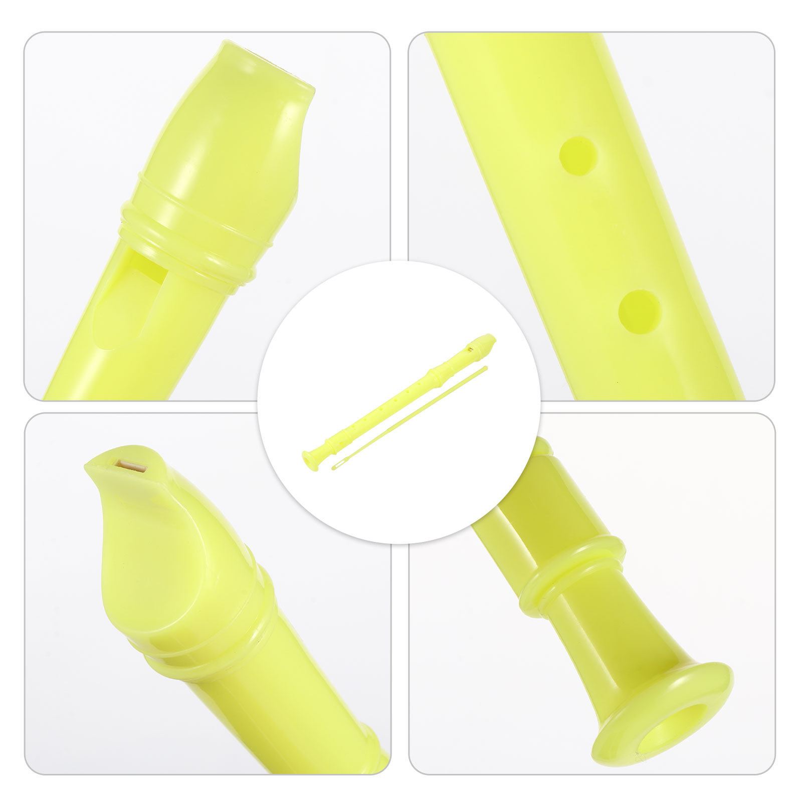1 세트 어린이 소프라노 레코더 8 홀 ABS 플라스틱 - Soprano Recorder Plastic 리뷰 및 가격