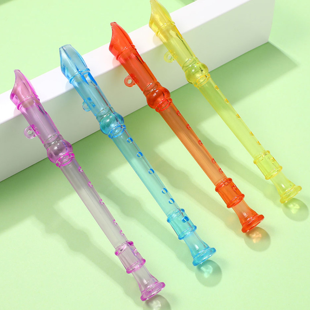 10개 세트, 가볍고 휴대하기 좋은 6홀 캔디 컬러 반 - Soprano Recorder Plastic 리뷰 및 가격