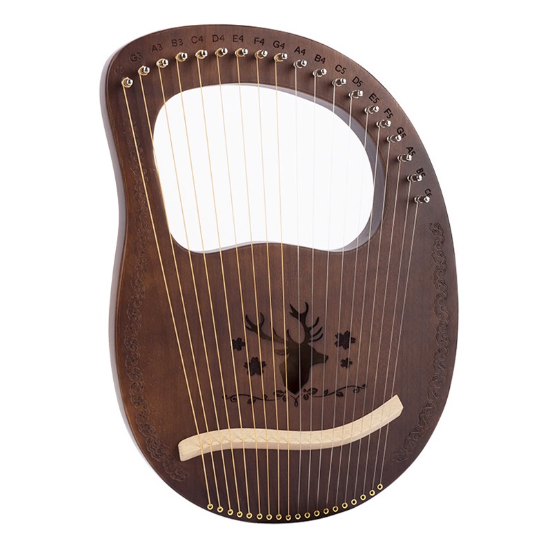 19현 리라 하프, 마호가니 나무 재질, 리라 피아노, - Musical Instrument Harp 리뷰 및 가격