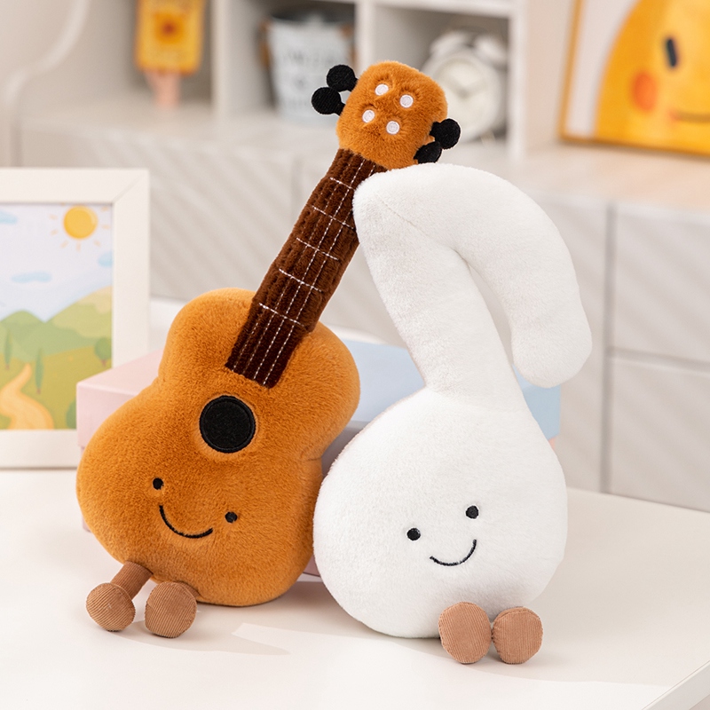 귀여운 뮤지컬 플러시 장난감 부드러운 바이올린 30cm - Musical Instrument Veena 리뷰 및 가격