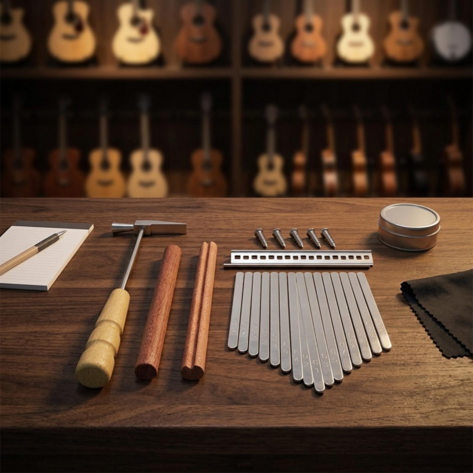 DIY 칼림바 엄지 피아노 17키 실버 메탈 튜닝 렌치 - Musical Instrument Diy 리뷰 및 가격