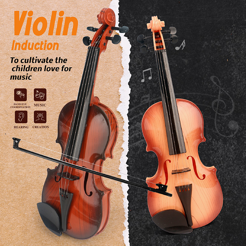어쿠스틱 바이올린 장난감 조정 가능한 스트링 시뮬레이션 - Musical Instrument Veena 리뷰 및 가격