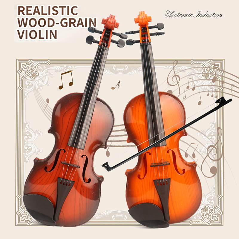 어쿠스틱 바이올린 장난감 조정 가능한 스트링 시뮬레이션 - Musical Instrument Veena 리뷰 및 가격