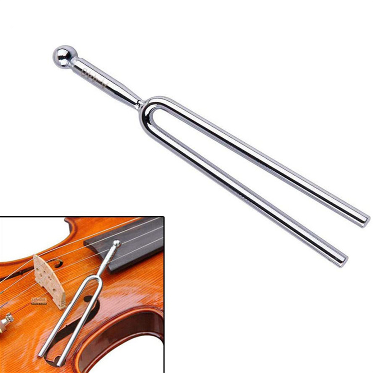 1pc 표준 A 440Hz 튜닝 포크 바이올린 비올라  - Musical Instrument Veena 리뷰 및 가격